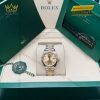 Đồng hồ Rolex Lady Datejust champagne cọc kim 279173-0011