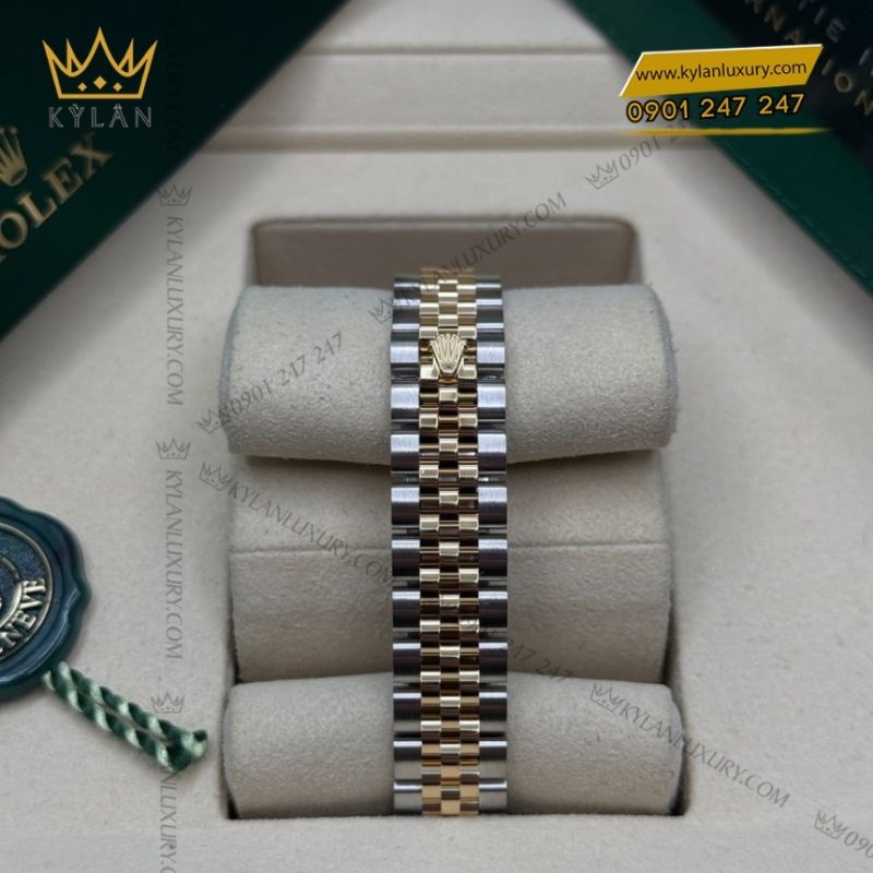 Đồng hồ Rolex Lady Datejust champagne cọc kim 279173-0011