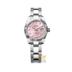 Đồng hồ Rolex Lady Datejust mặt hồng dây oyster 279174-0004