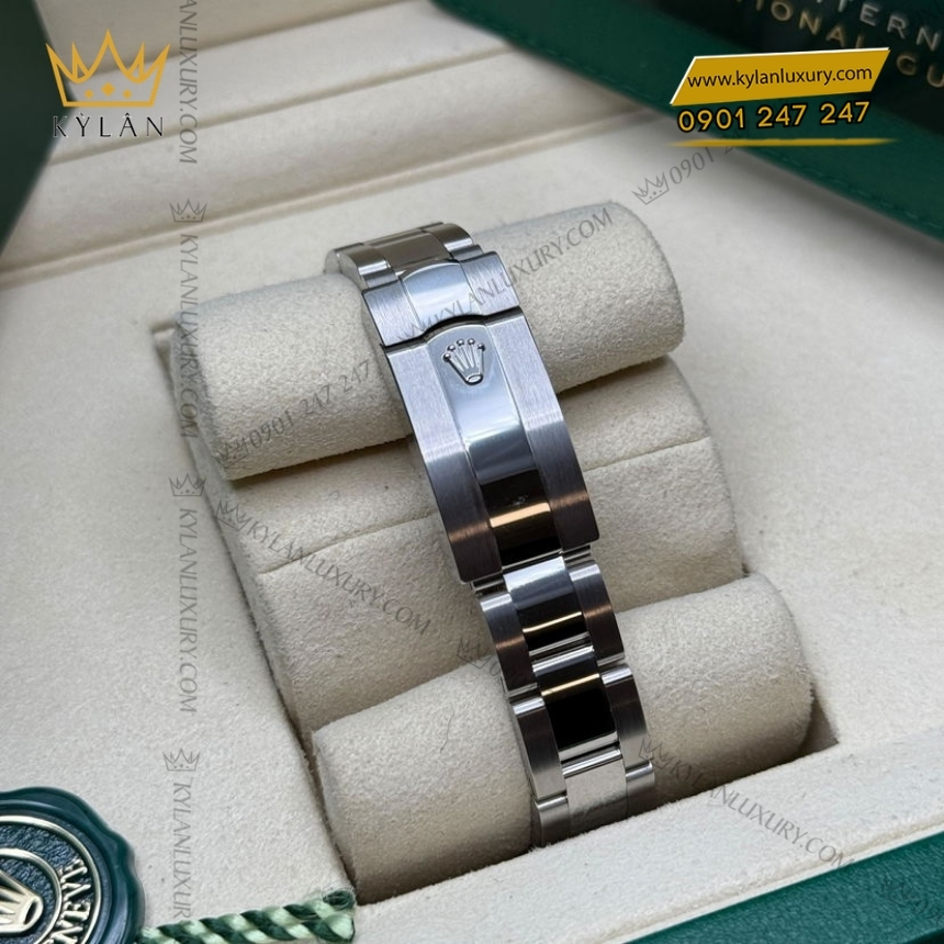 Kỳ Lân Luxury rolex lady datejust 28 279174 0004 hong oyster 8 Đồng hồ Rolex Lady Datejust mặt hồng dây oyster 279174-0004