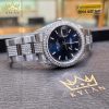 Đồng hồ Rolex Oyster Perpetual Date 34 115200 custom kim cương