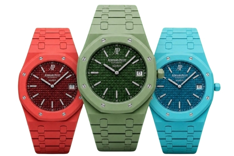 Kỳ Lân Luxury royal pop swatch x audemars piguet ra mat 2026 3 Royal Pop – Siêu phẩm mới của Swatch x Audemars Piguet chuẩn bị ra mắt?