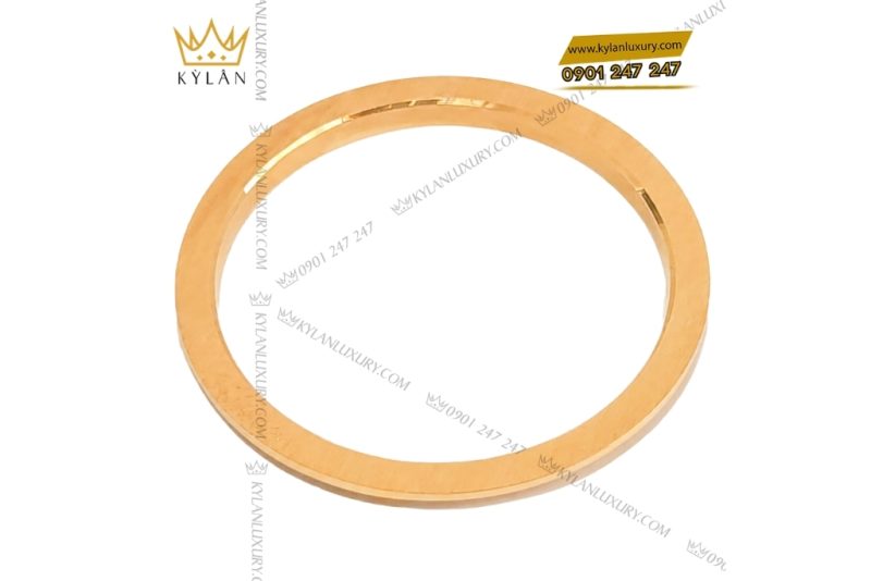 Vành bezel Rolex vàng vàng kim cương tròn 40mm