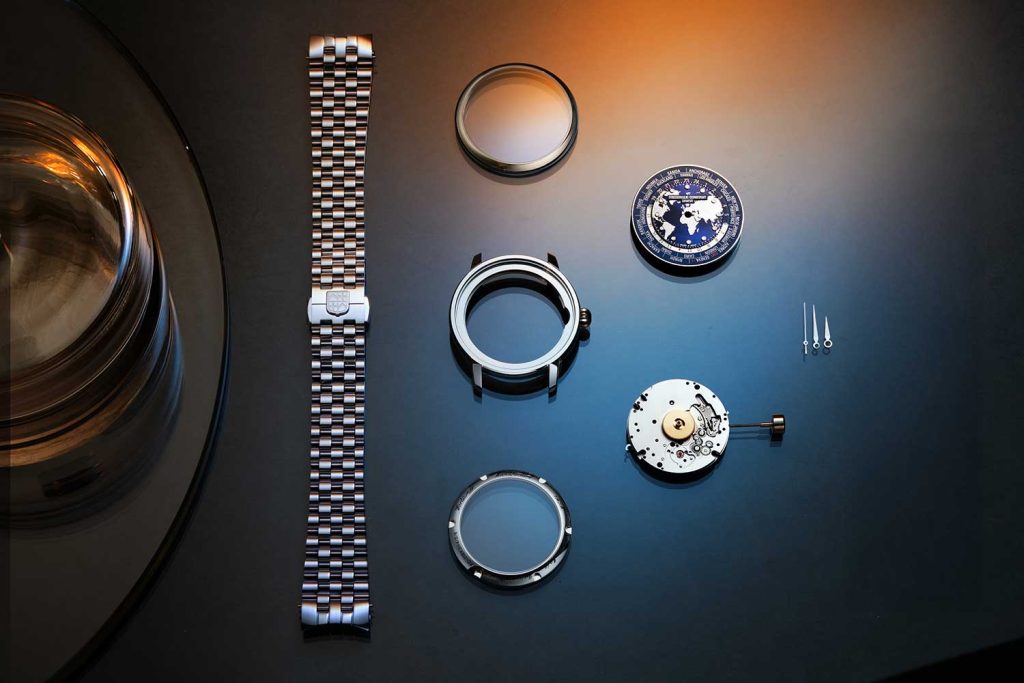 Kỳ Lân Luxury Dong ho Frederique Constant Manufacture Classic Worldtimer6 Đồng hồ Frederique Constant Manufacture Classic Worldtimer