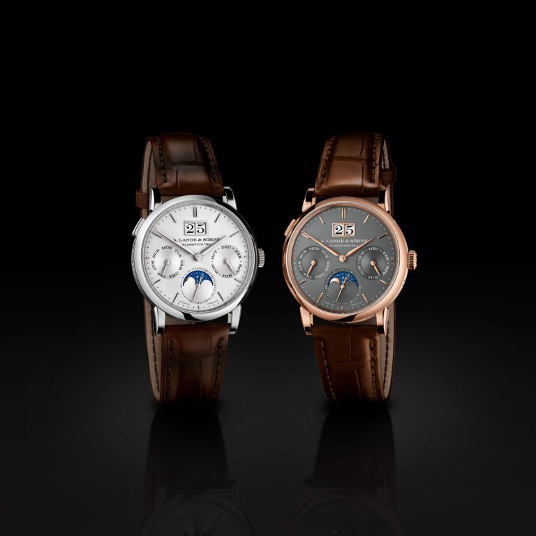 Kỳ Lân Luxury Dong ho Lange Sohne Saxonia Annual Calendar 36mm4 Đồng hồ Lange & Söhne Saxonia Annual Calendar 36mm