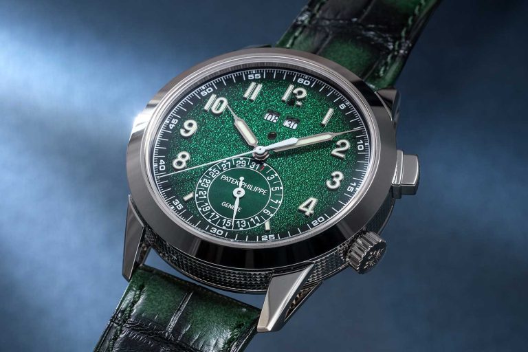Đồng hồ báo thức Patek Philippe Calatrava 5322G 5 Kỳ Lân Luxury Dong ho Patek Calatrava Alarm 5322G8 Đồng hồ báo thức Patek Philippe Calatrava 5322G