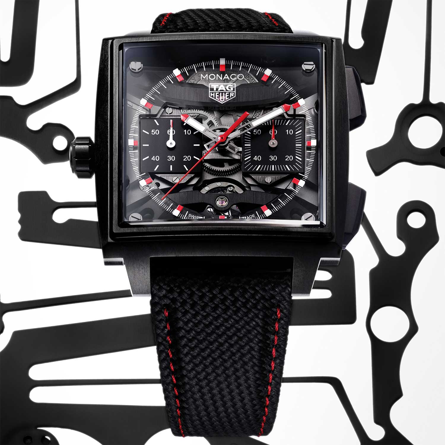 Đồng hồ TAG Heuer Monaco Evergraph 1 Kỳ Lân Luxury Dong ho TAG Heuer Monaco Evergraph4 Đồng hồ TAG Heuer Monaco Evergraph