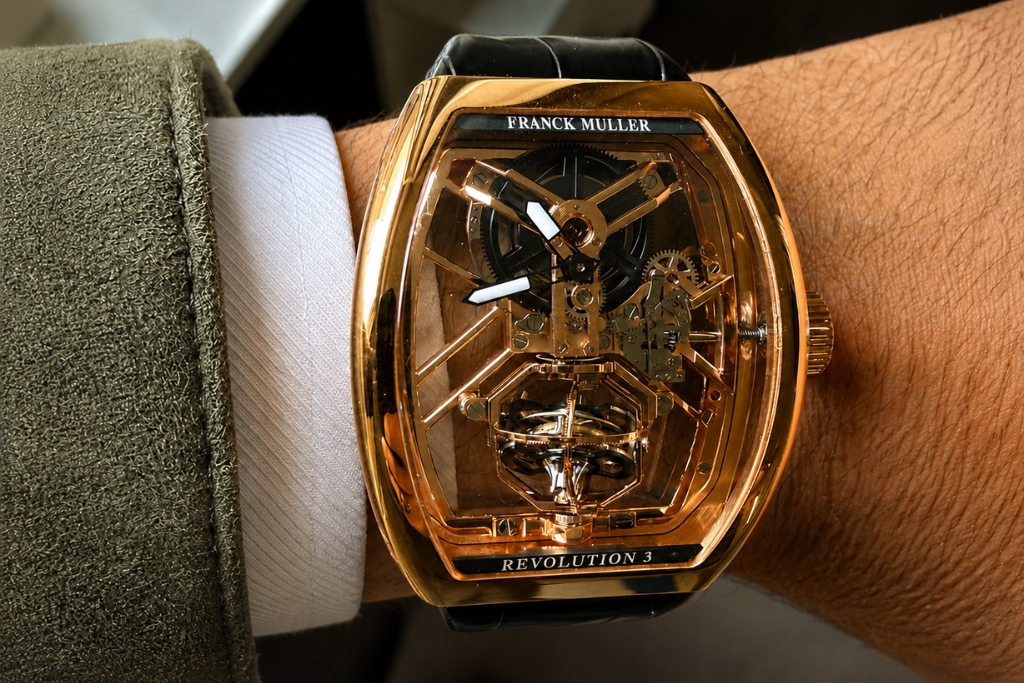 Franck Muller Vanguard Aero Revolution 3 Skeleton
