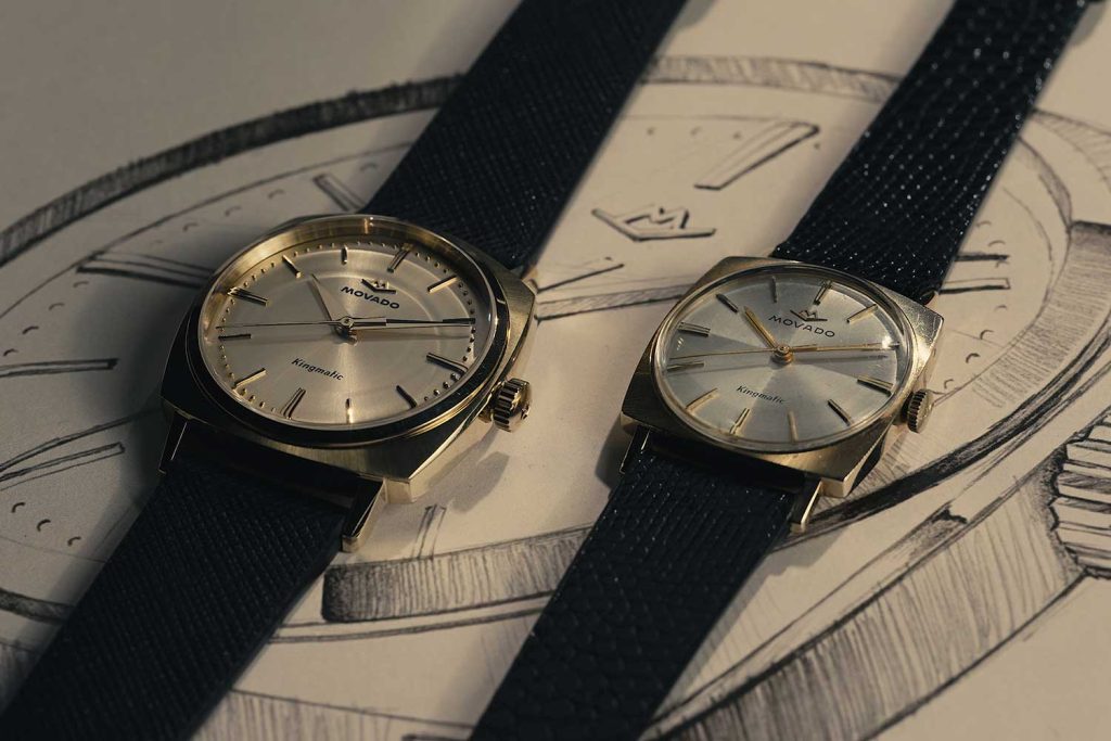 Kỳ Lân Luxury Movado Heritage Kingmatic 20261 Đồng hồ Movado Heritage Kingmatic
