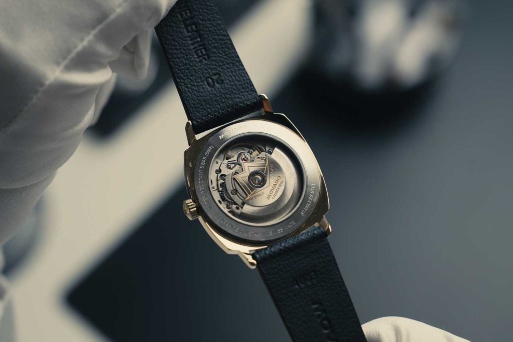 Kỳ Lân Luxury Movado Heritage Kingmatic 20264 Đồng hồ Movado Heritage Kingmatic