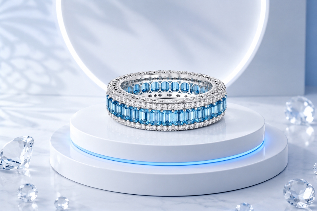 Nhẫn nữ Topaz