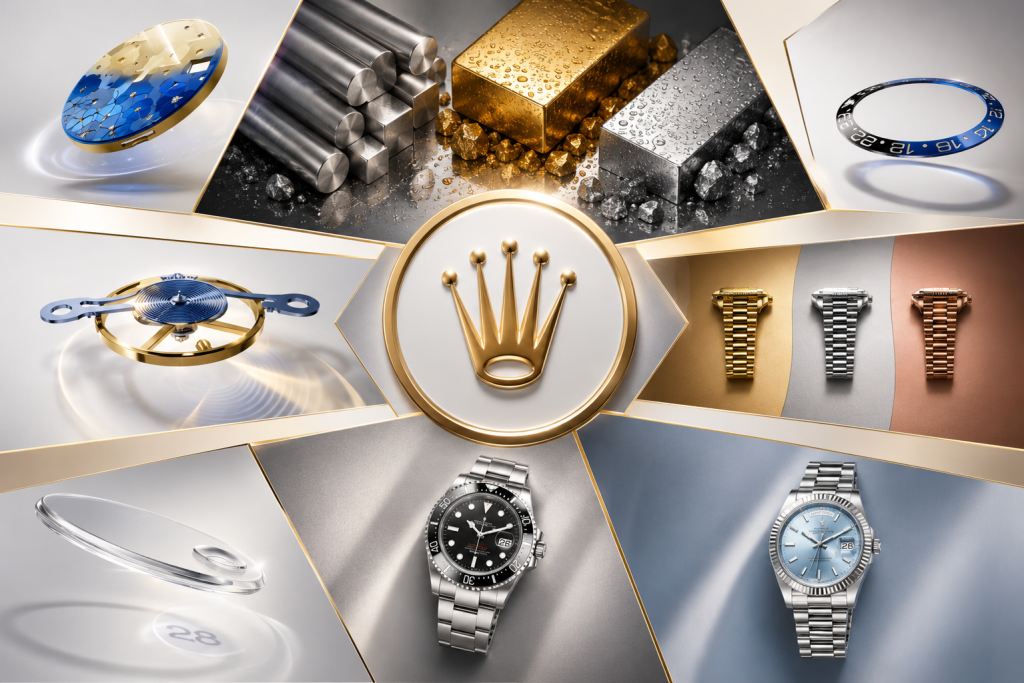 Những vật liệu độc quyền của Rolex