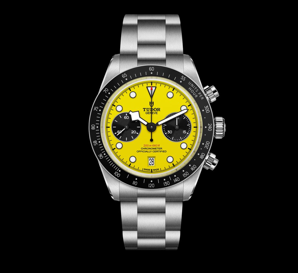 Kỳ Lân Luxury Tudor Black Bay Chrono 39 Bumblebee 20263 Đồng hồ Tudor Black Bay Chrono 39 “Bumblebee”