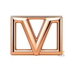 Mặt thắt lưng chữ V vàng hồng