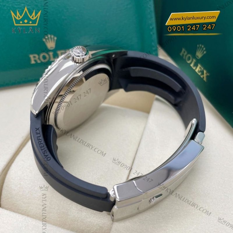 Đồng hồ Rolex Sky Dweller mặt đen dây cao su 336239-0002