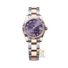 Đồng hồ Rolex Datejust 31 demi mặt tím La Mã 278271-0019