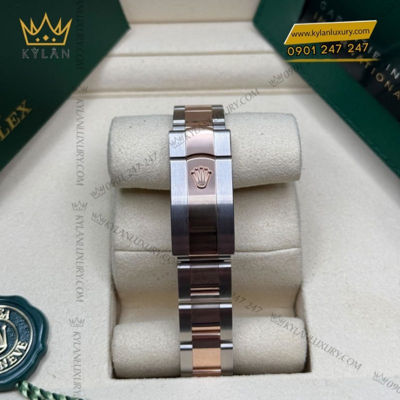 Đồng hồ Rolex Datejust 31 demi mặt tím La Mã 278271-0019