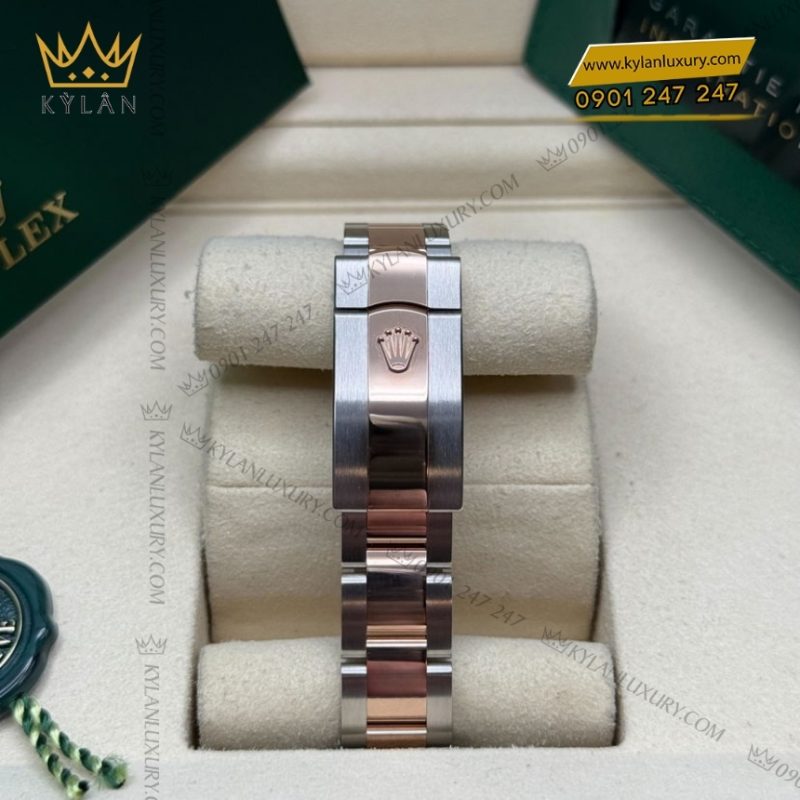Đồng hồ Rolex Datejust 31 demi mặt hồng dây oyster 278271-0023