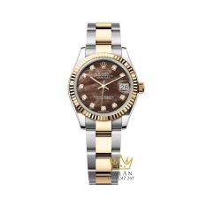 Đồng hồ Rolex Datejust 31 xà cừ đen dây oyster 278273-0023