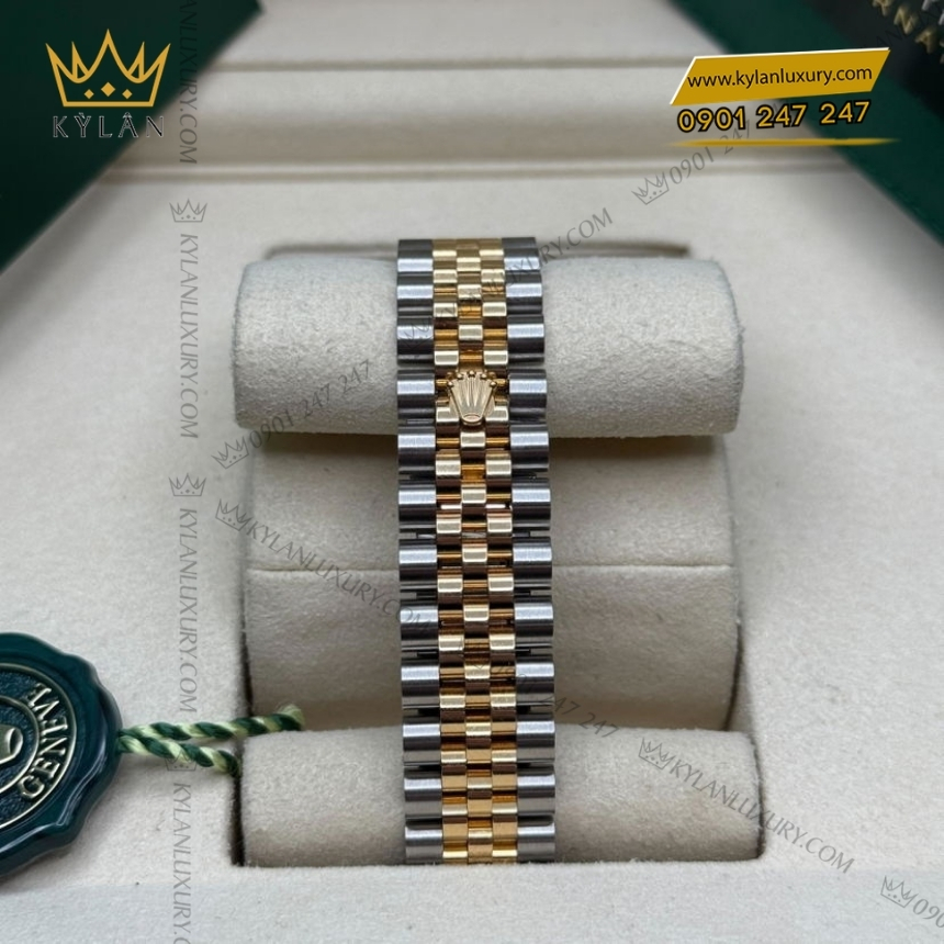 Kỳ Lân Luxury rolex datejust 31 278343rbr 0002 trang la ma 8 Đồng hồ Rolex Datejust 31 mặt số trắng La Mã 278343RBR-0002