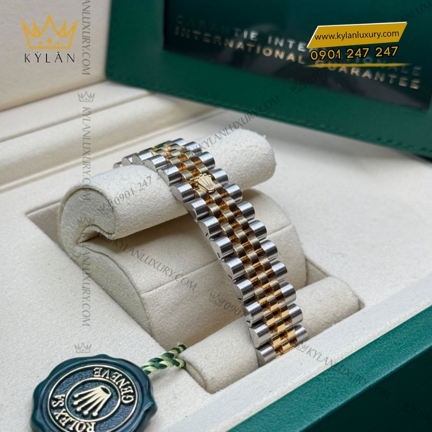 Kỳ Lân Luxury rolex datejust 31 278343rbr 0002 trang la ma 9 Đồng hồ Rolex Datejust 31 mặt số trắng La Mã 278343RBR-0002
