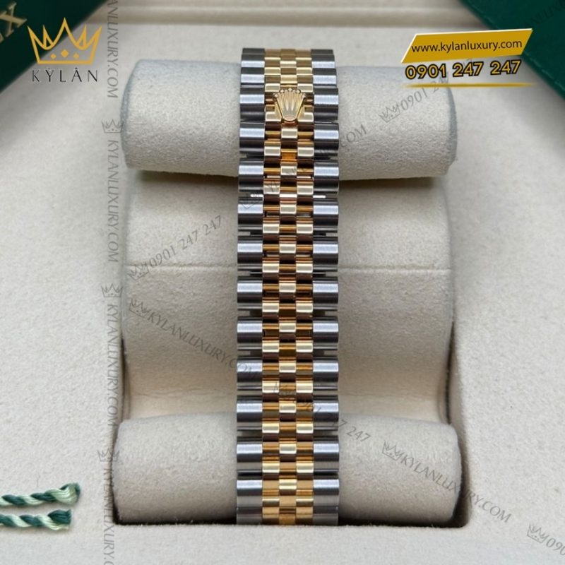 Đồng hồ Rolex Datejust 31 demi olive kim cương 278343RBR-0016