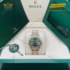 Đồng hồ Rolex Datejust 31 olive vành kim 278343RBR-0030