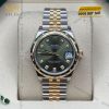 Đồng hồ Rolex Datejust 31 olive vành kim 278343RBR-0030