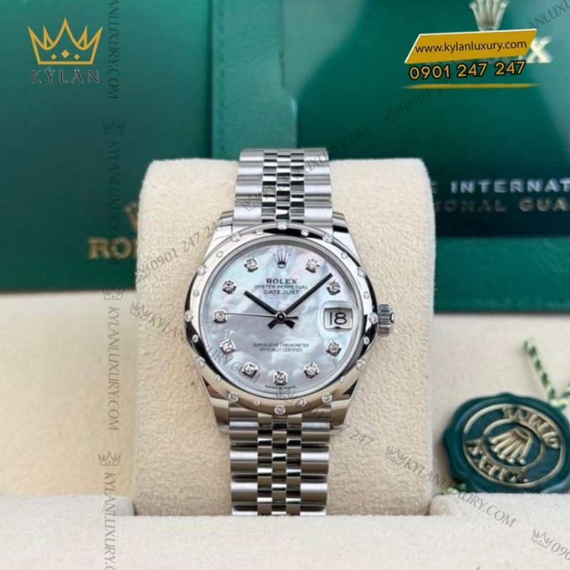 Đồng hồ Rolex Datejust 31 mặt số xà cừ 278344RBR-0006