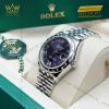 Đồng hồ Rolex Datejust mặt tím kim cương 278344RBR-0028