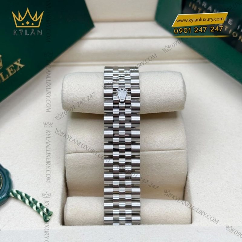 Đồng hồ Rolex Datejust mặt tím kim cương 278344RBR-0028