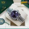 Đồng hồ Rolex Datejust mặt tím kim cương 278344RBR-0028