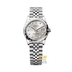 Đồng hồ Rolex Datejust 31 mặt bạc kim cương 278344RBR-0032