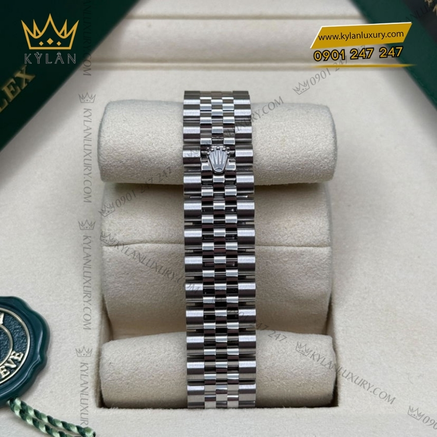 Kỳ Lân Luxury rolex datejust 31 278344rbr 0034 hong kim cuong 4 Đồng hồ Rolex Datejust 31 mặt số hồng 278344RBR-0034