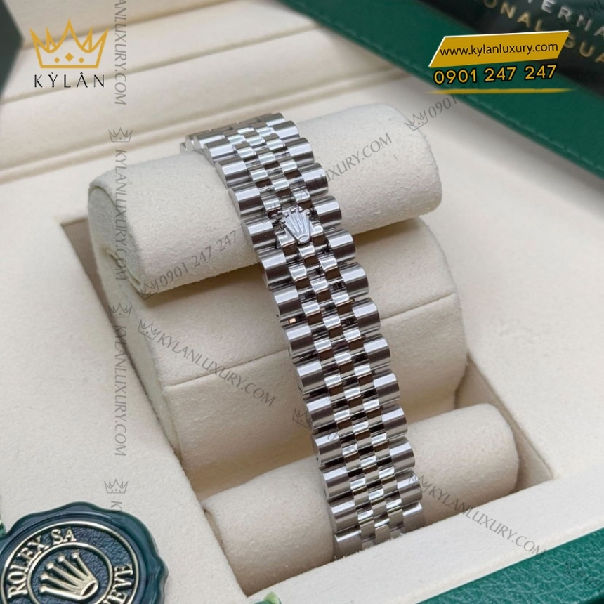 Kỳ Lân Luxury rolex datejust 31 278344rbr 0038 hoa xanh duong 3 Đồng hồ Rolex Datejust 31 mặt hoa xanh dương 278344RBR-0038