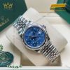 Đồng hồ Rolex Datejust 31 mặt hoa xanh dương 278344RBR-0038