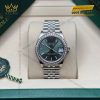 Đồng hồ Rolex Datejust 31 xanh bạc hà vành kim 278384RBR-0022