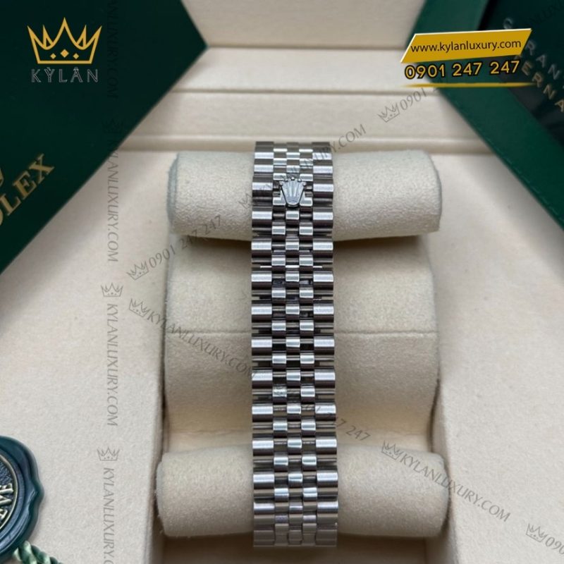 Đồng hồ Rolex Datejust 31 xanh bạc hà vành kim 278384RBR-0022