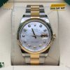 Đồng hồ Rolex Datejust 36 demi xà cừ dây oyster 126233-0024