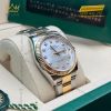 Đồng hồ Rolex Datejust 36 demi xà cừ dây oyster 126233-0024