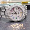 Đồng hồ Rolex Datejust 36 custom kim cương cọc rainbow