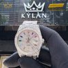 Đồng hồ Rolex Datejust 36 custom kim cương cọc rainbow
