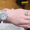 Đồng hồ Rolex Datejust 36 custom kim cương cọc rainbow