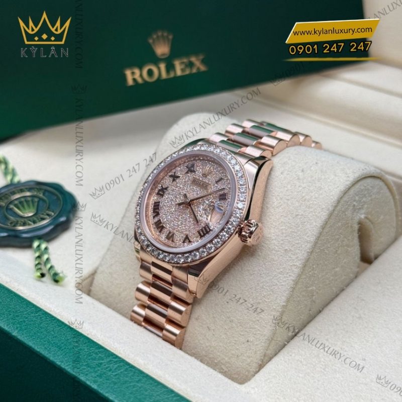 Đồng hồ Rolex Lady Datejust mặt kim cương 279135RBR-0021