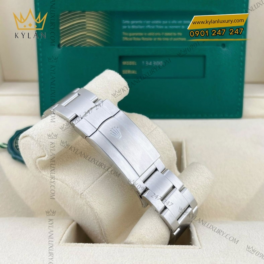Kỳ Lân Luxury rolex oyster perpetual 41 134300 0008 6 Đồng hồ Rolex Oyster Perpetual 41 mặt số đen 134300-0008