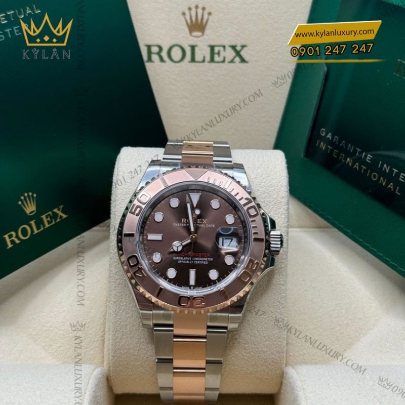 Đồng hồ Rolex Yacht Master 40 mặt số chocolate 126621-0001