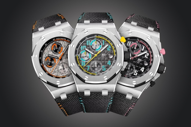 Kỳ Lân Luxury royal oak offshore chronograph 2026 sac mau mua he 1 Royal Oak Offshore Chronograph 2026: Sắc màu mùa hè mới của Audemars Piguet
