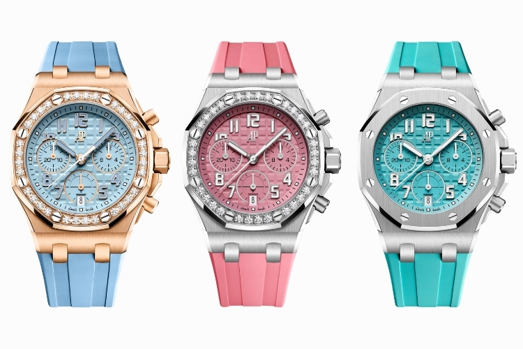 Royal Oak Offshore Chronograph 2026: Sắc màu mùa hè mới của Audemars Piguet 4 Kỳ Lân Luxury royal oak offshore chronograph 2026 sac mau mua he 2 Royal Oak Offshore Chronograph 2026: Sắc màu mùa hè mới của Audemars Piguet