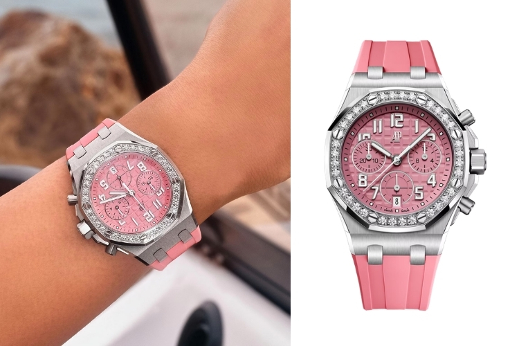 Royal Oak Offshore Chronograph 2026: Sắc màu mùa hè mới của Audemars Piguet 5 Kỳ Lân Luxury royal oak offshore chronograph 2026 sac mau mua he 7 Royal Oak Offshore Chronograph 2026: Sắc màu mùa hè mới của Audemars Piguet