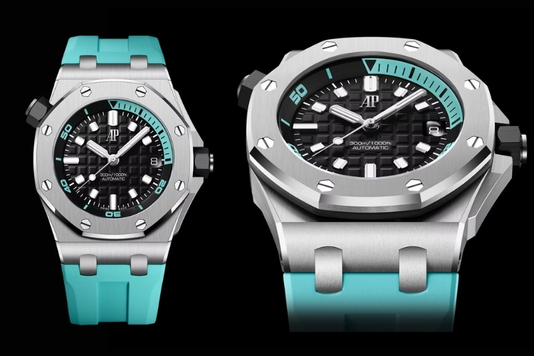 Royal Oak Offshore Diver 2026: Ba sắc màu mới cho mùa hè từ Audemars Piguet 5 Kỳ Lân Luxury royal oak offshore diver 2026 ba sac mau moi cua audemars piguet 2 Royal Oak Offshore Diver 2026: Ba sắc màu mới cho mùa hè từ Audemars Piguet